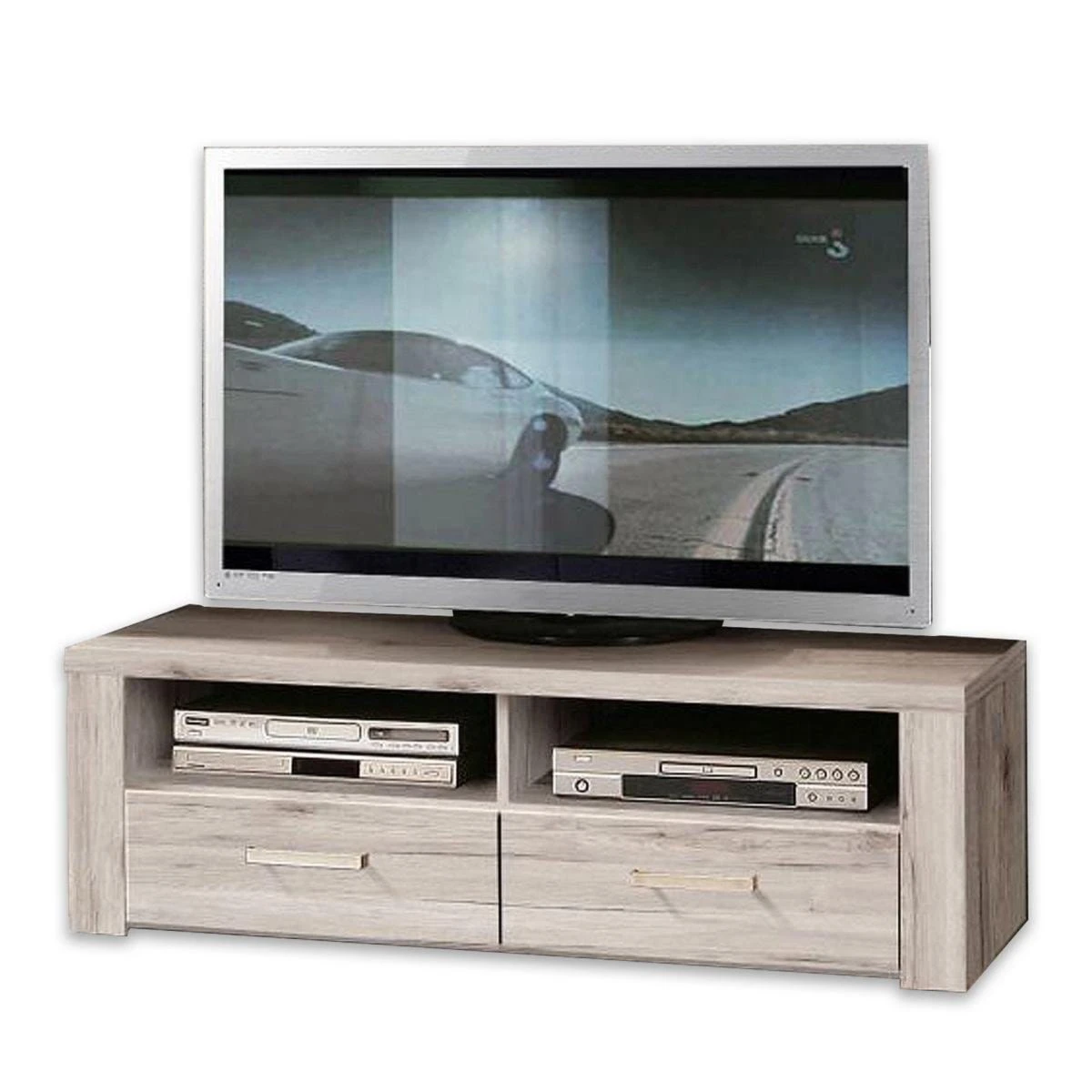 Lowboard - Sandeiche - 130 cm breit 5 Lowboard - Sandeiche - 130 cm breit – Bild 5