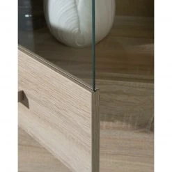 Vitrine - Sonoma Eiche - 198 cm hoch -Wohnzimmer Verkäufe 1023033300 07 1600Wx1600H