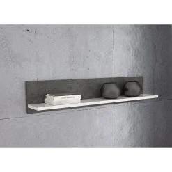 Wandboard - Betonoptik - weiß - 125 cm breit -Wohnzimmer Verkäufe 1023037700 03 1600Wx1600H