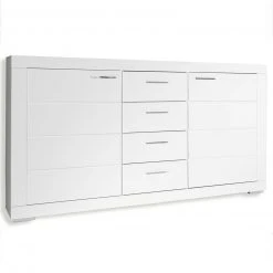 Sideboard - weiß - matt - 170 cm breit