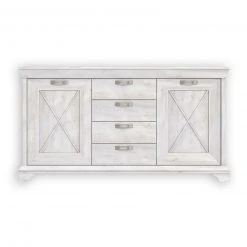 Sideboard - Pinie weiß - 178 cm breit