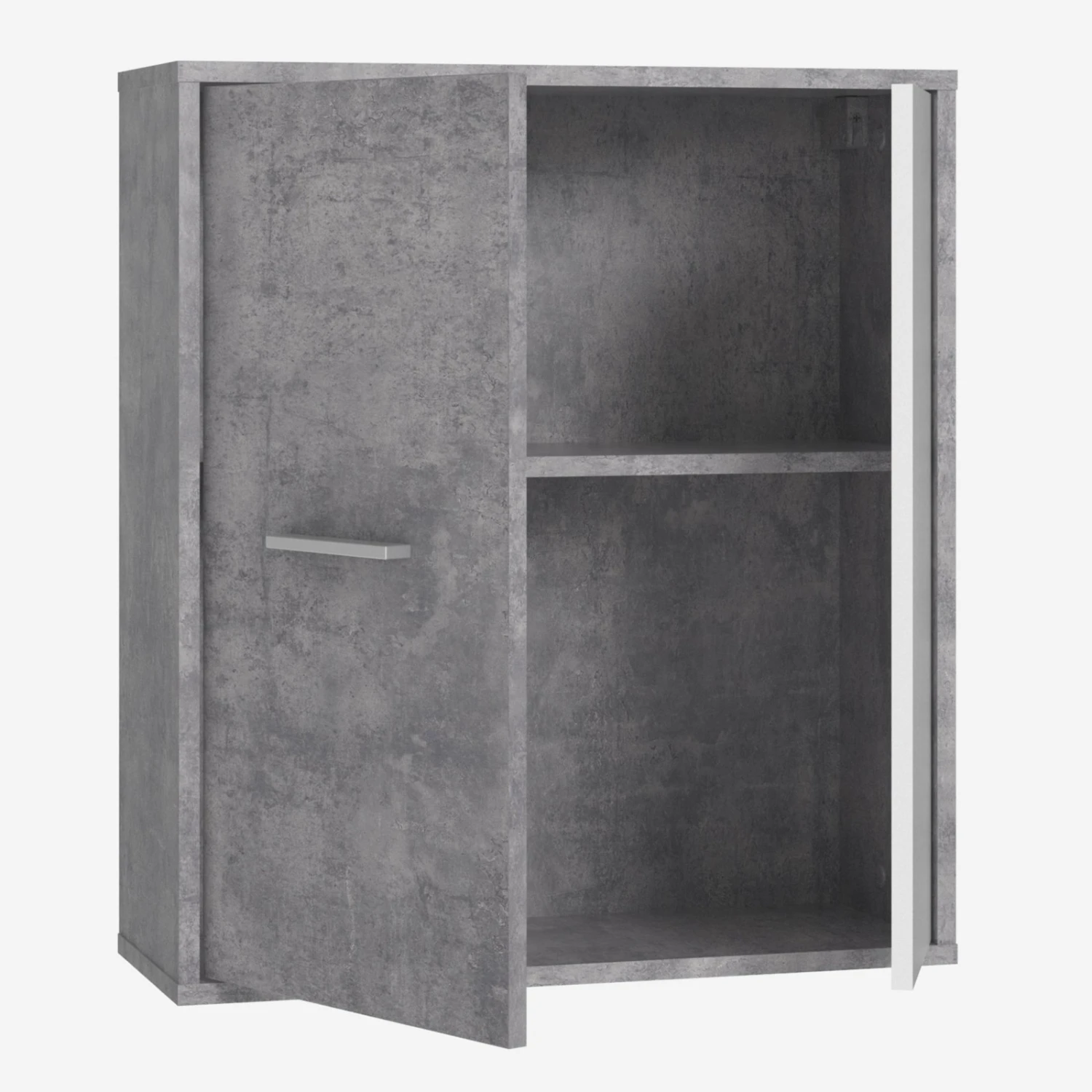 Hängeelement - Beton-Optik-weiß - 60 cm 2 Hängeelement - Beton-Optik-weiß - 60 cm – Bild 2