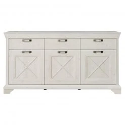 Sideboard - Pinie weiß - 178 cm breit