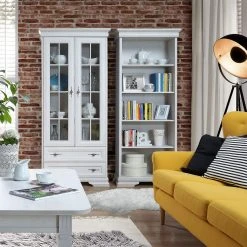 Vitrine - Schneeeiche - 84 cm -Wohnzimmer Verkäufe 1023064400 03 1600Wx1600H