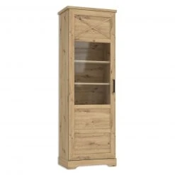 Vitrine - Artisan Eiche - 206 cm -Wohnzimmer Verkäufe 1023068600 04 1600Wx1600H