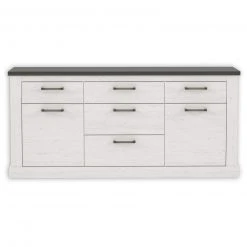 Sideboard - Pinie weiß - Touchwood - 186 cm