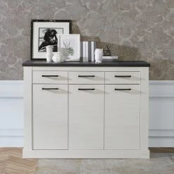 Sideboard - Pinie weiß-Touchwood - 140 cm -Wohnzimmer Verkäufe 1023070600 04 1600Wx1600H