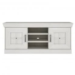 TV-Lowboard - Schneeeiche - 143 cm