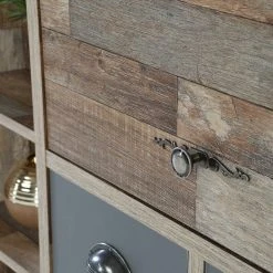 Highboard - Maringo Pinie - grau matt - 92 cm -Wohnzimmer Verkäufe 1023074200 04 1600Wx1600H