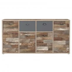 Sideboard - Maringo Pinie - grau matt - 169 cm