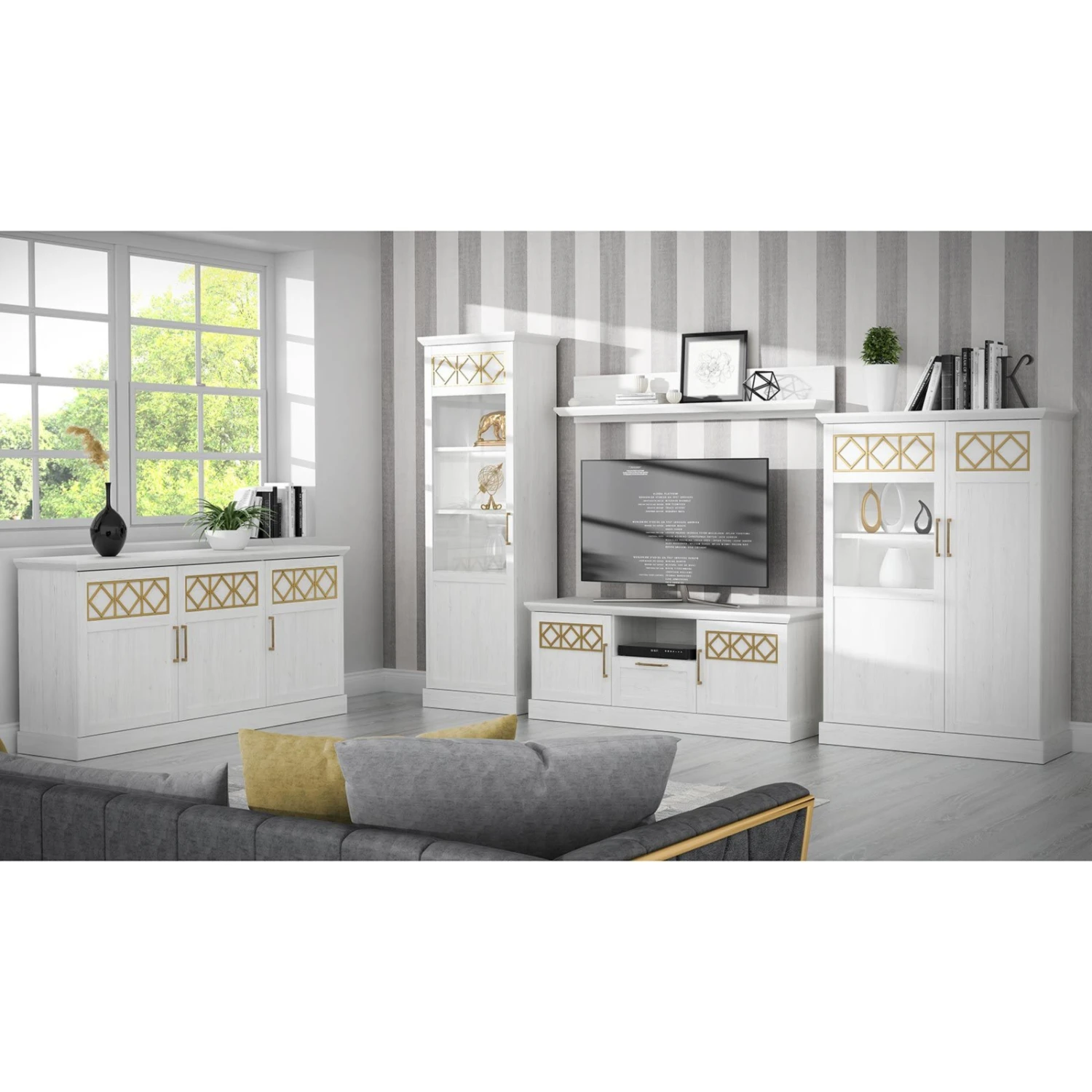 Wandboard - Pinie weiß - 155 cm 2 Wandboard - Pinie weiß - 155 cm – Bild 2