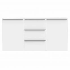 Sideboard - weiß - Glasfronten - 180 cm -Wohnzimmer Verkäufe 1023075400 02 1600Wx1600H