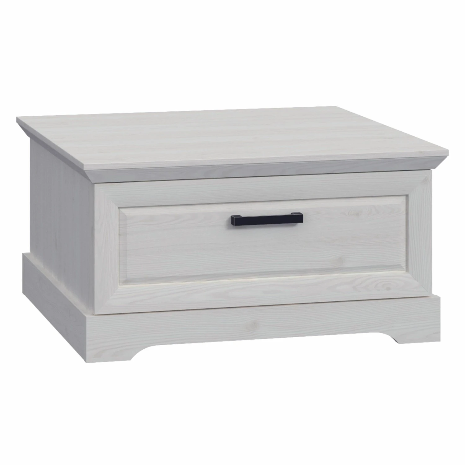 Couchtisch - Sibiu Lärche weiß - Soft-Close - 86 cm breit 1 Couchtisch - Sibiu Lärche weiß - Soft-Close - 86 cm breit