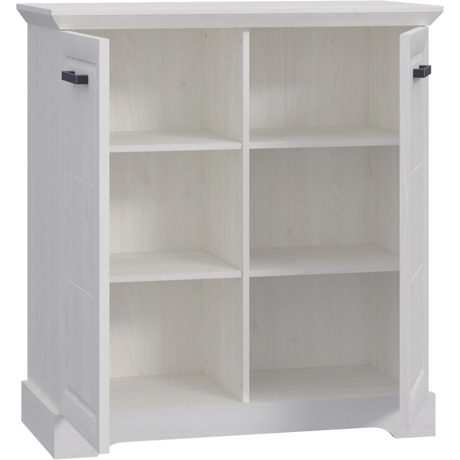 Kommode - Sibiu Lärche weiß - mit Dämpfung - 95 cm breit 3 Kommode - Sibiu Lärche weiß - mit Dämpfung - 95 cm breit – Bild 3