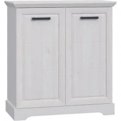 Kommode - Sibiu Lärche weiß - mit Dämpfung - 95 cm breit