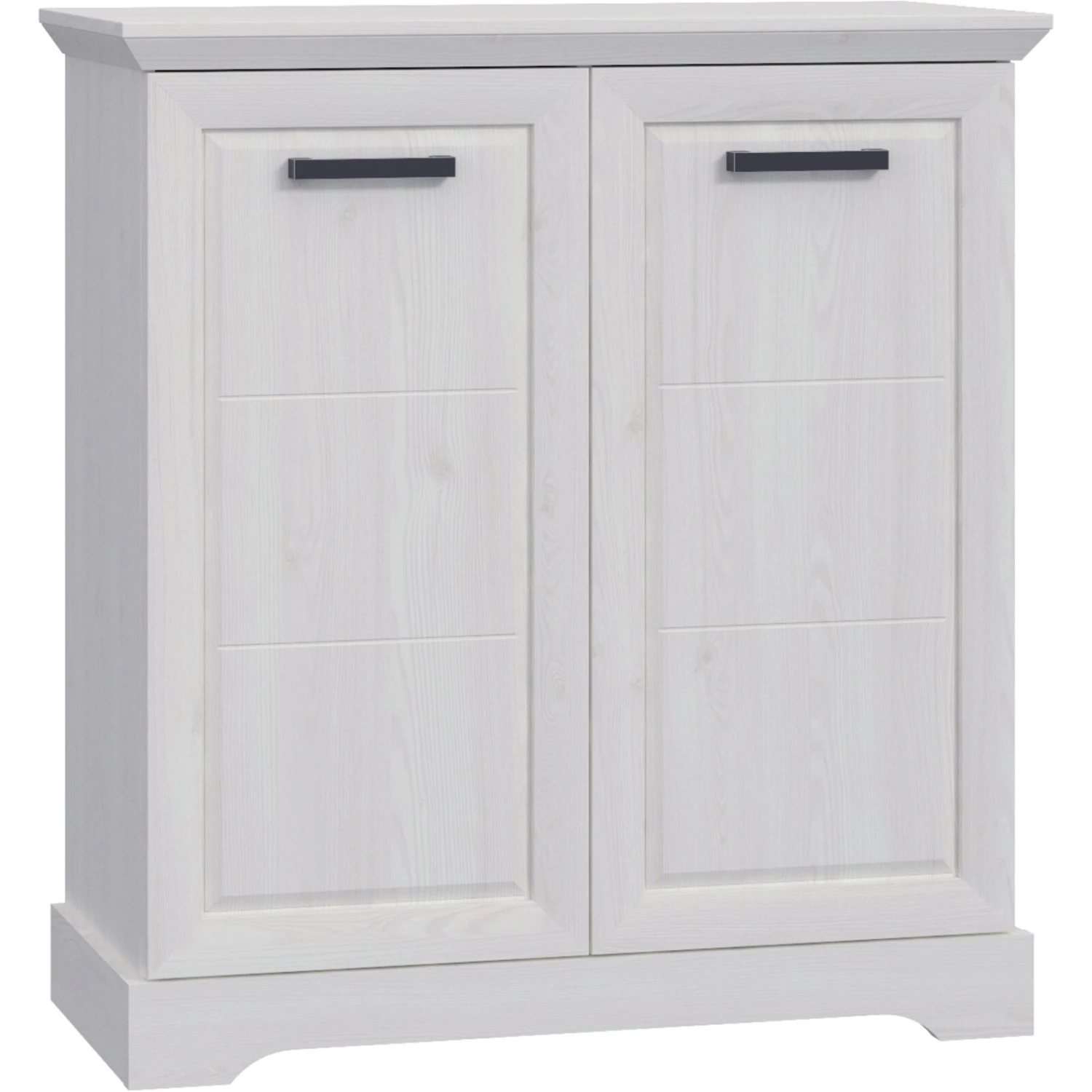 Kommode - Sibiu Lärche weiß - mit Dämpfung - 95 cm breit 1 Kommode - Sibiu Lärche weiß - mit Dämpfung - 95 cm breit