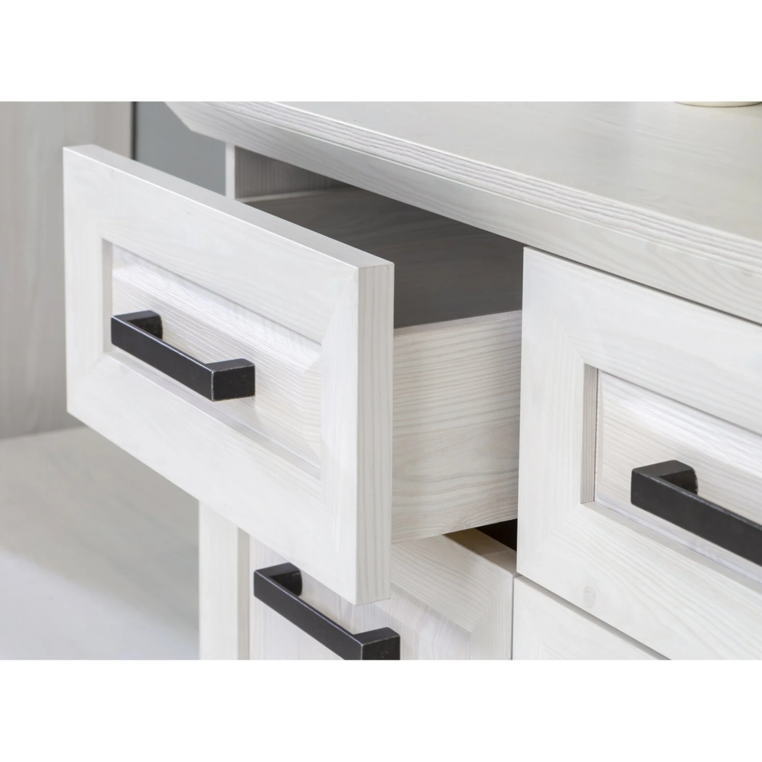 Kommode - Sibiu Lärche weiß - Soft-Close - 140 cm breit 6 Kommode - Sibiu Lärche weiß - Soft-Close - 140 cm breit – Bild 6