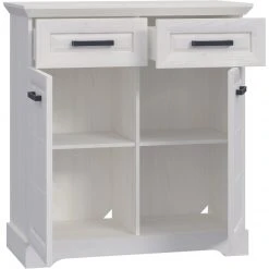 Garderobenkommode - Sibiu Lärche weiß - Soft-Close - 95 cm breit -Wohnzimmer Verkäufe 1023077100 03 1600Wx1600H