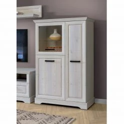 Highboardvitrine - Sibiu Lärche - 3 Türen - 147 cm hoch -Wohnzimmer Verkäufe 1023077700 04 1600Wx1600H