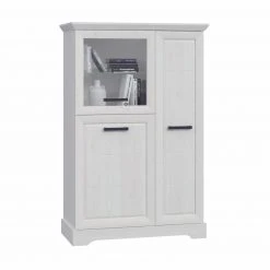 Highboardvitrine - Sibiu Lärche - 3 Türen - 147 cm hoch