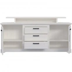 Sideboard - Sibiu Lärche weiß - 3 Schubkästen - 201,5 cm breit -Wohnzimmer Verkäufe 1023077900 04 1600Wx1600H