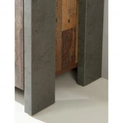 Highboardvitrine - Old Wood Vintage-Betonoptik - 151 cm breit -Wohnzimmer Verkäufe 1023078500 03 1600Wx1600H