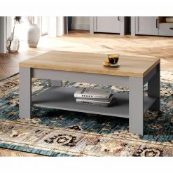 Couchtisch - Eiche grau - Riviera Eiche - 100 cm -Wohnzimmer Verkäufe 1023083300 03 1600Wx1600H