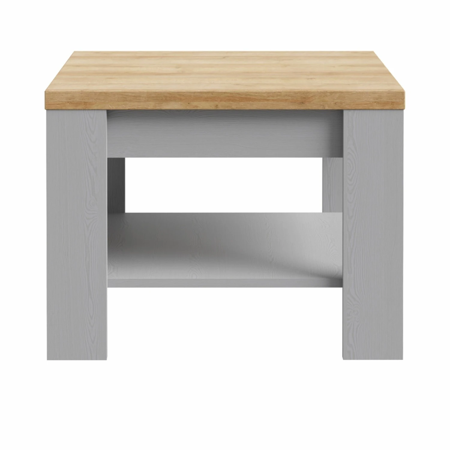 Couchtisch - Eiche grau - Riviera Eiche - 60 cm 2 Couchtisch - Eiche grau - Riviera Eiche - 60 cm – Bild 2