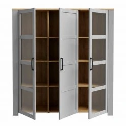 Highboardvitrine - Eiche grau - Riviera Eiche - 151 cm breit 10 Highboardvitrine - Eiche grau - Riviera Eiche - 151 cm breit -Wohnzimmer Verkäufe 1023084000 03 1600Wx1600H