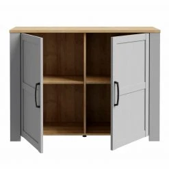Kommode - Eiche grau - Riviera Eiche - 116 cm breit -Wohnzimmer Verkäufe 1023084200 03 1600Wx1600H