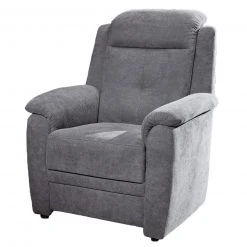 TV-Sessel - steel - Microfaser - Basismodell