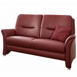 polsterpower 2,5-Sitzer Ledersofa - brombeer - Federkern -Wohnzimmer Verkäufe 1158000477 09 1600Wx1600H