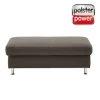 polsterpower Hocker - braun - Leder