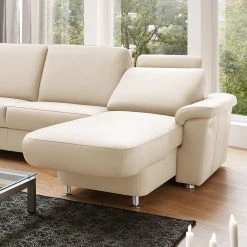 Ledersofa - ecru - Federkern - mit Funktionen 9 Ledersofa - ecru - Federkern - mit Funktionen -Wohnzimmer Verkäufe 1158002600 04 1600Wx1600H