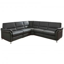 polsterpower Ledersofa - anthrazit - Basismodell - 2-Sitzer rechts -Wohnzimmer Verkäufe 1158003077 09 1600Wx1600H