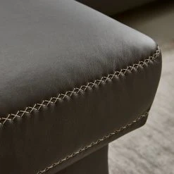 polsterpower Ledersofa - anthrazit - Basismodell - Canapé rechts -Wohnzimmer Verkäufe 1158003878 05 1600Wx1600H