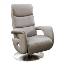polsterpower Relaxchair - grau - Leder - Basismodell -Wohnzimmer Verkäufe 1158007177 09 1600Wx1600H