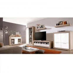 Kommode - Sonoma Eiche-weiß - 105 cm -Wohnzimmer Verkäufe 1170019800 02 1600Wx1600H