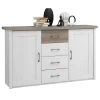 Sideboard - Pinie weiß - Trüffel