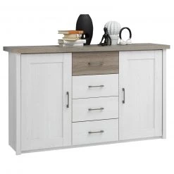 Sideboard - Pinie weiß - Trüffel
