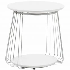 Couchtisch - weiß - rund - 51 cm -Wohnzimmer Verkäufe 1189004000 09 1600Wx1600H