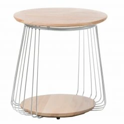 Couchtisch - Asteiche massiv - rund - 51 cm -Wohnzimmer Verkäufe 1189004001 09 1600Wx1600H