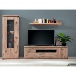 TV-Lowboard - Viking Oak - LED-Beleuchtung - 196 cm -Wohnzimmer Verkäufe 1189006900 09 1600Wx1600H