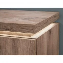 Standvitrine - Viking Oak - LED-Beleuchtung - 198 cm -Wohnzimmer Verkäufe 1189007100 06 1600Wx1600H