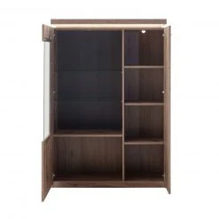 Highboard - Viking Oak - LED-Beleuchtung - 143 cm -Wohnzimmer Verkäufe 1189007400 04 1600Wx1600H