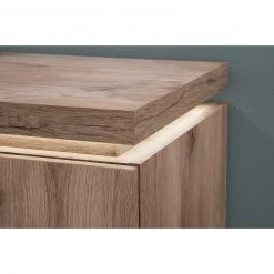 Highboard - Viking Oak - LED-Beleuchtung - 143 cm -Wohnzimmer Verkäufe 1189007400 06 1600Wx1600H