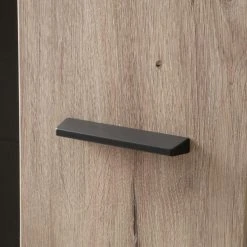 Highboard - Viking Oak - LED-Beleuchtung - 143 cm -Wohnzimmer Verkäufe 1189007400 07 1600Wx1600H