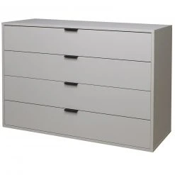 Kommode - kreidegrau matt - 119 cm -Wohnzimmer Verkäufe 1205008401 03 1600Wx1600H