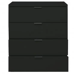 Kommode - anthrazit matt - 4 Schubkästen -Wohnzimmer Verkäufe 1205008500 04 1600Wx1600H