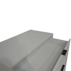 Kommode - kreidegrau matt - 4 Schubkästen -Wohnzimmer Verkäufe 1205008501 07 1600Wx1600H